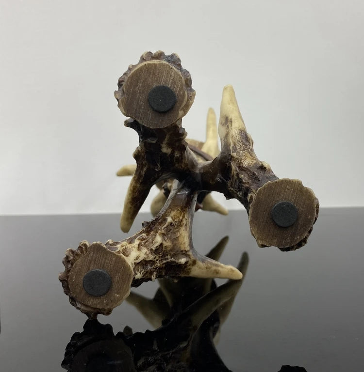 Bougeoir Bois de Cerf - Décoration Rustique