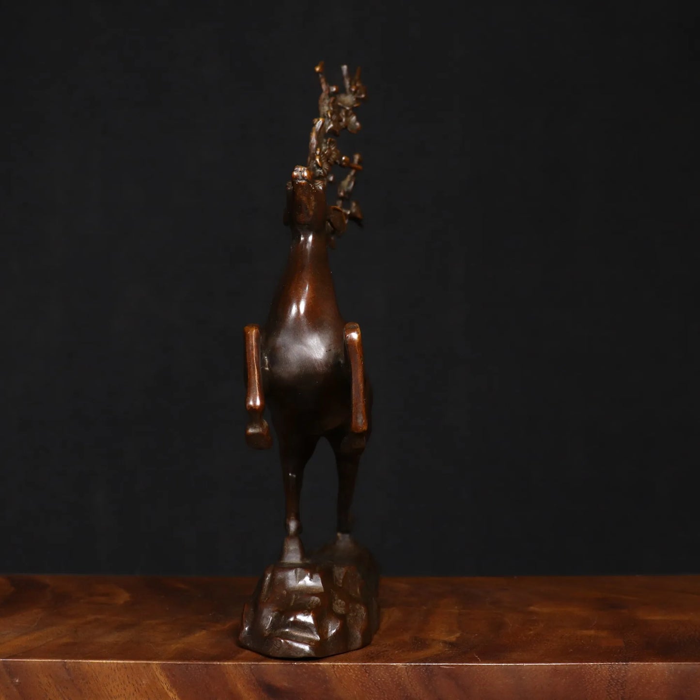 Statue de Cerf - Décoration en Cuivre Pur