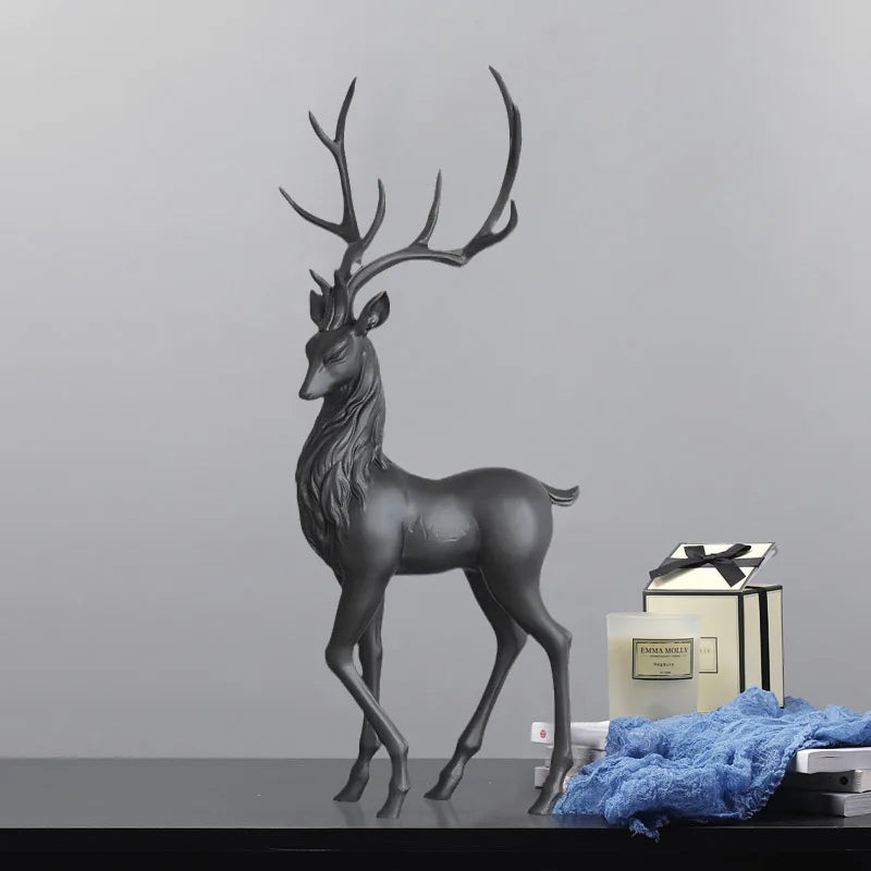 Statue Décorative - Révérence du Cerf Imperial